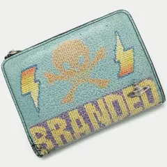 美品入手困難 ヴィヴィアンウエストウッドスカル　2つ折り財布 美品入手困難 ヴィヴィアンウエストウッドスカル 2つ折り財布