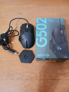 ロジクール　ゲーミングマウス　G502　HERO　ブラック