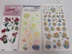 リトルマーメイド シール3枚セット