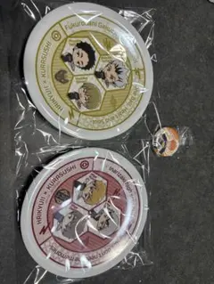 ハイキュー!! プレートセット 2枚缶バッジ付き