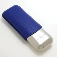 デュポン S.T.Dupont 183067 レザー シガリロケース ブルー - メルカリ