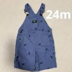 OshKosh B'gosh ベビー オーバーオール 24m 恐竜柄のサムネイル