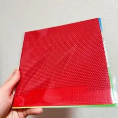 卓球 ラバー ボム(BOMB) ハマー HAMMER 表ソフト レッド W4