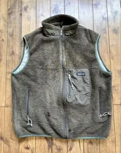 ゆ*ん様 patagonia 2000年秋冬 USA製 レトロXベスト ブラック USED パタゴニア レトロXベスト 00年FW USA製 黒 XS jkz095