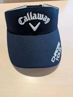 新品　キャロウェイ　ゴルフ　サンバイザー　ネイビー
