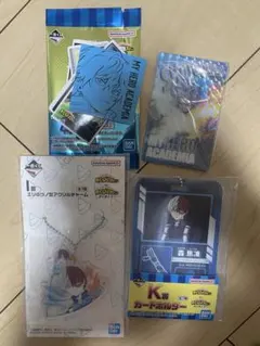 僕のヒーローアカデミア　一番くじ　更に向こうへ　轟焦凍　4点セット