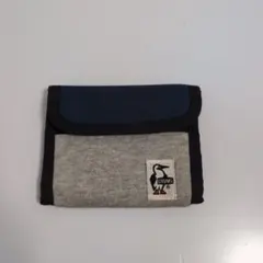 CHUMS 二つ折り財布 グレー×ネイビー