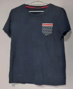 LOVELESS ポケット付き 半袖Tシャツ ネイビーのサムネイル