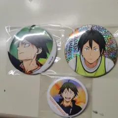 山口忠缶バッジ 3個セット