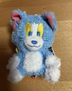 トムとジェリー　cotton candy マスコット　ぬいぐるみ　トム　青