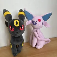 ポケモンセンター ブラッキー リーフィア ぬいぐるみ - メルカリ