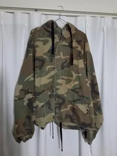 ANCELLM CAMO HOODIE JACKET WOODLAND