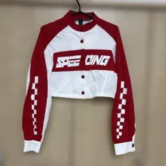 SHEIN スポーティー クロップド ブルゾン S