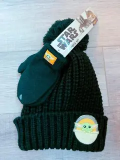 【スターウォーズ】マンダロリアン 手袋ニット帽セット