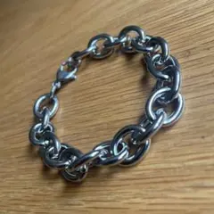 小豆チェーン シルバー ブレスレット