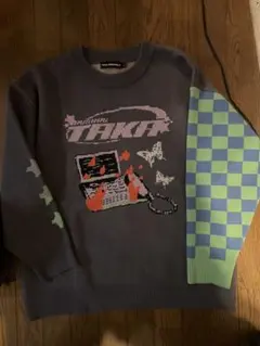 TAKA ORIGINAL グラフィックニット L