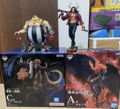 ワンピース 一番くじ キング　クイーン　ジャック　カイドウ　大看守　百獣海賊団