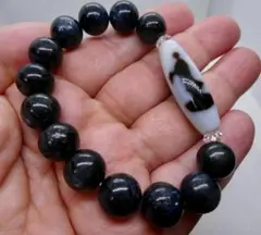 K0628プレミアム 双龍如意天珠 神龍 天然石 パワーストーン 希少 入手困難