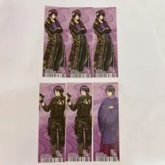 銀魂　アニメイトフェア　特典　ステッカー　高杉　ヤンキー　サバゲー　平安　6枚