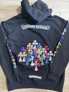 クロムハーツ　スエットパーカー　ブラック　ノベルティ