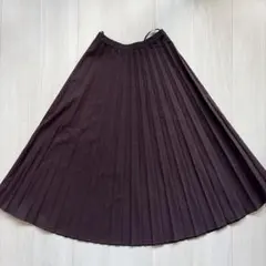 UNIQLO プリーツスカート　レディースSサイズ　ブラウン