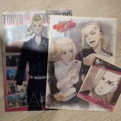 東京リベンジャーズ　ドラケン　クリアファイル　色紙　セット