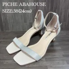 PICHE ABAHOUSE アンクルストラップ サンダル 24cmのサムネイル