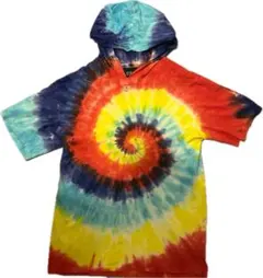 dope tie dye ドープ タイダイ フード付き Tシャツのサムネイル