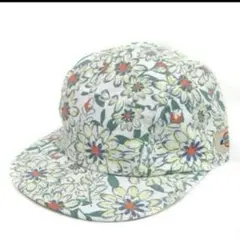 未使用　Dickies ディッキーズ キャップ フラワー 帽子 花柄 ホワイト