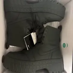 ナイキ ウィメンズ エアジョーダン1 ブルックリン 厚底 グリーンブラック