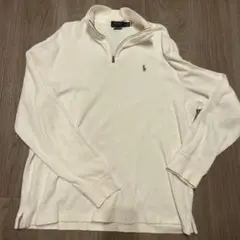 Polo Ralph Lauren ホワイト ジップアップ