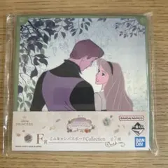 ディズニープリンセス　1番くじ　F賞　ミニキャンバスボード　オーロラ姫