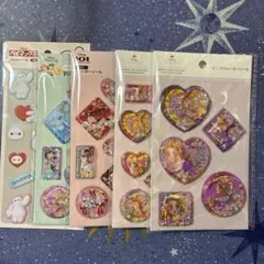 ディズニー　ウォーターシール　ふわふわシール