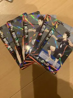 ハイキュー‼︎バボカBREAK 最強の挑戦者　烏野高校R ５枚セット