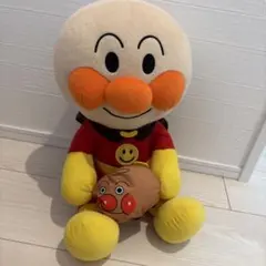 それいけアンパンマン　メガジャンボ　のりもの小物入れぬいぐるみ