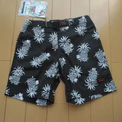 ノ*ク様 【新品未使用】グラミチ　ショートパンツ　S　黒　キティコラボ