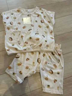 【新品】セットアップ　トップス　ショートパンツ　セット　100 半袖