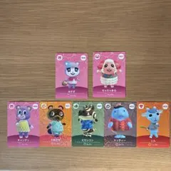 あつ森　amiiboカード　７枚セット