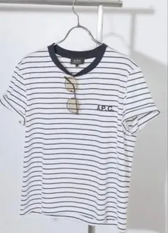 A.P.Cアーペーセーrelume別注ボーダーTシャツ定価16500円
