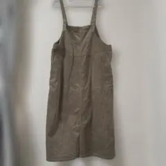 ジャンパースカート コーデュロイ