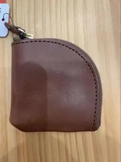 【新品未使用】栃木レザー　コインケース　日本製　ダークブラウン　s31