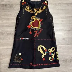 子供服 ハート柄 100 ワンピース