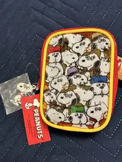 PEANUTS スヌーピーポーチ スクエアポーチ
