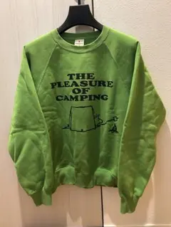 スヌーピー　スウェット THE PLEASURE OF CAMPING