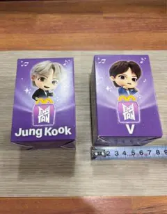 『BTS ジョンググ、V』韓国マクドナルド限定フィギュア