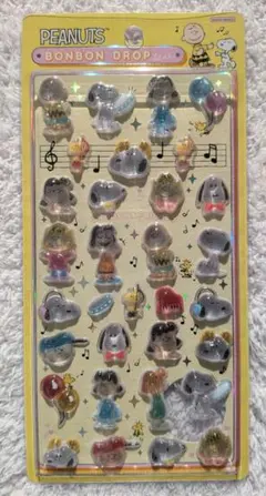 スヌーピー ボンボンドロップシール スヌーピー&フレンズ