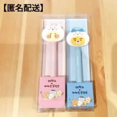 【匿名配送】カカオフレンズ×ちいかわ　ボールペン2本セット　韓国限定