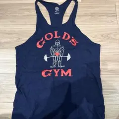 GOLD'S GYM ネイビータンクトップ