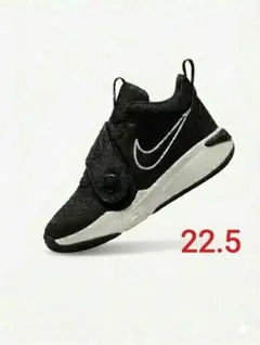 Nike スニーカー 22.5cm ブラック/ホワイト