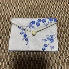 花柄 刺繍 民芸品 小物入れ